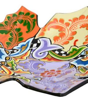 Plate Leaf-Shaped