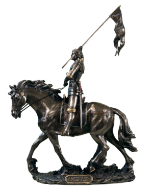 Joan of Arc on Horse Back