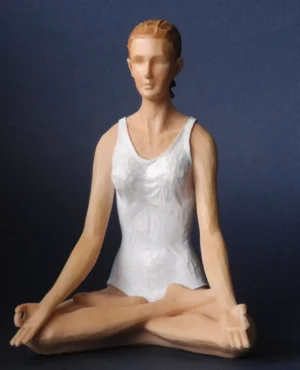 Yoga Lotus Position colour