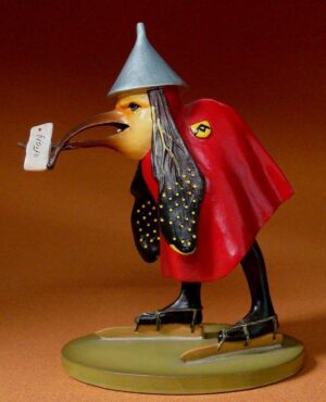 Bird with Letter