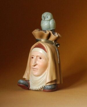 Head-footer with owl