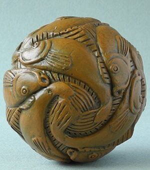 Sphere with fish