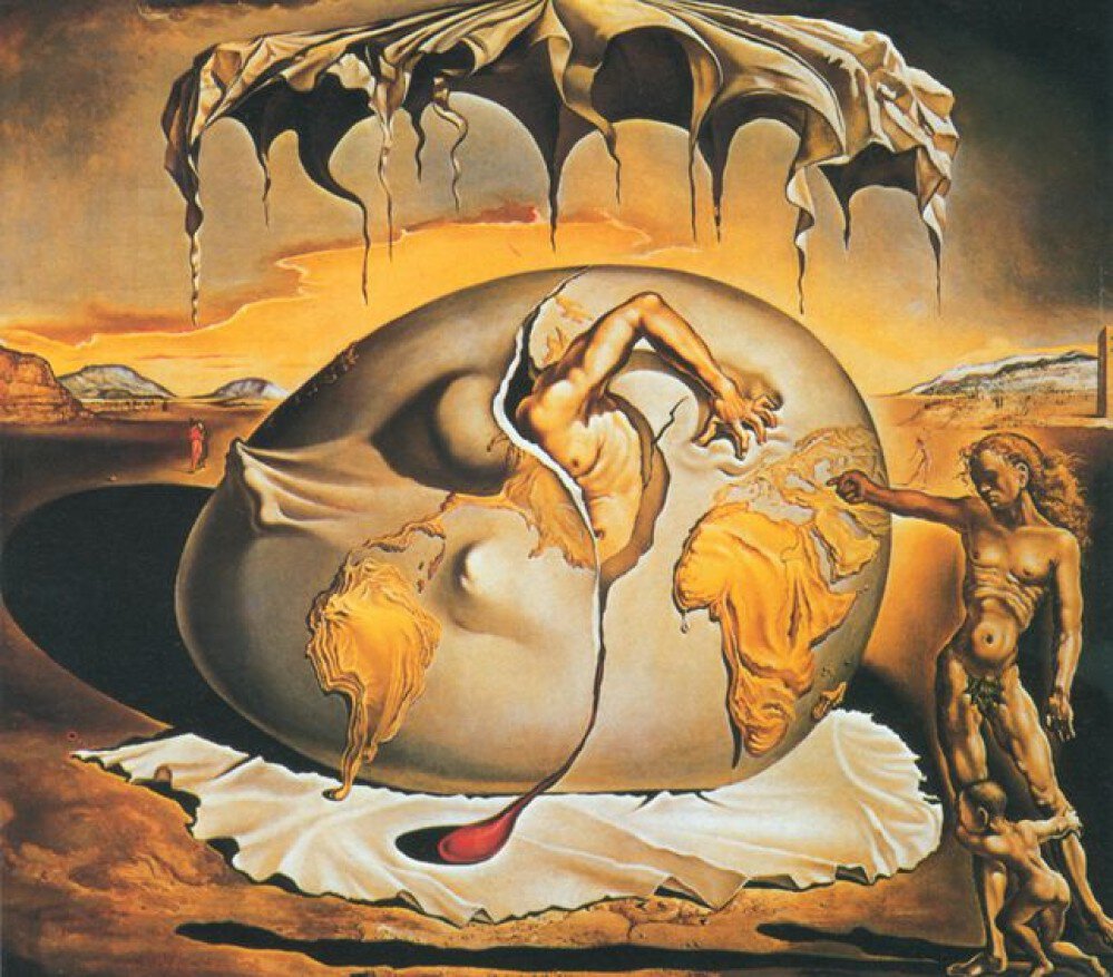 Geopolitical child watches the birth of the new human - Image 2
