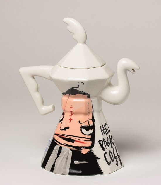 Koffie/Theepot Percolatore, White - Afbeelding 2