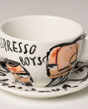 Tasse & Untertasse, Weiß