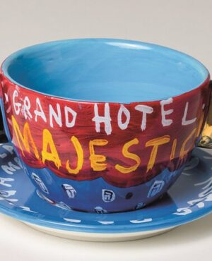Tasse & Untertasse, Blau
