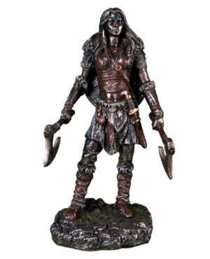 Viking Twin Axes Female Warrior