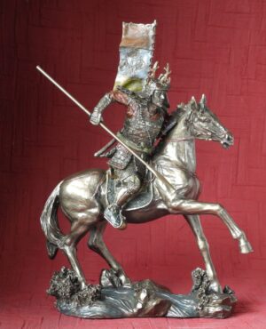 Samurai on horseback
